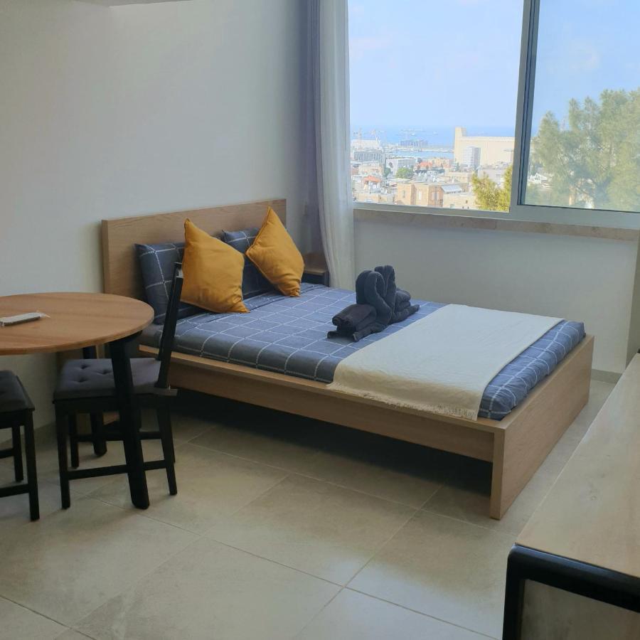 Maya New Guest House -Panoramic Sea&Citycentre View, Haifa Bagian luar foto