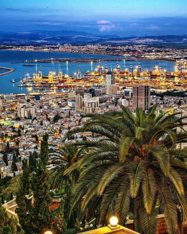 Maya New Guest House -Panoramic Sea&Citycentre View, Haifa Bagian luar foto
